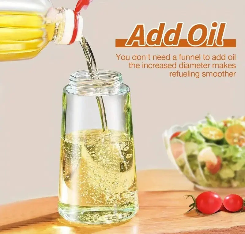 Oil Sprayer Adjustable Nozzle Fine Mist & Targeted Stream 500ml