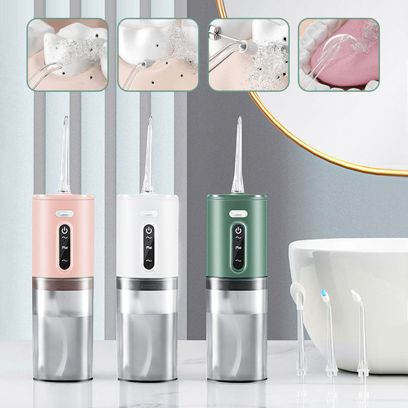 Oral Irrigator Three Pressure Levels Transparent Removable Tank