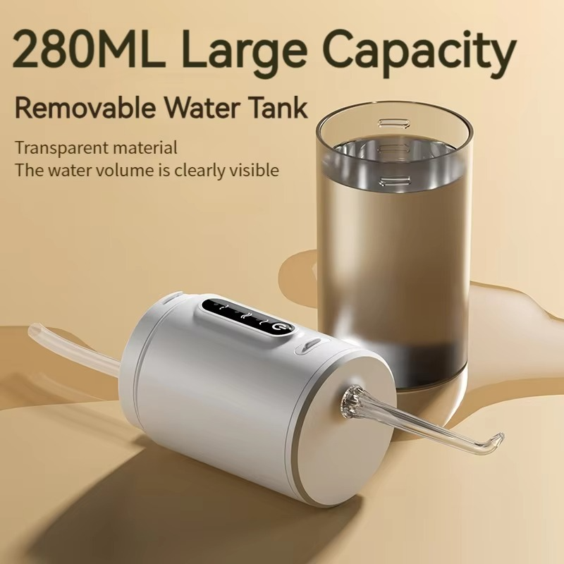 Oral Irrigator Three Pressure Levels Transparent Removable Tank