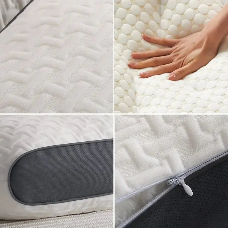 Orthopedic Neck Pillow 3D Ergonomic Adjustable Height Washable Cover