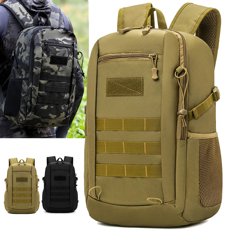 Outdoor Backpack Waterproof Nylon MOLLE System 20L
