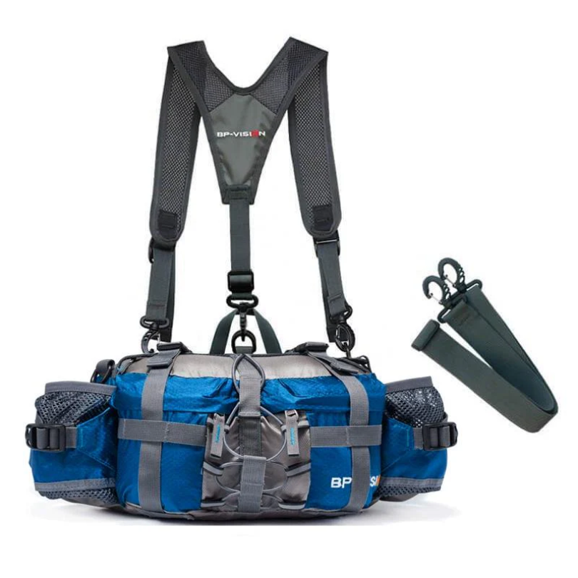Outdoor Crossbody Bag Waterproof Nylon 5L Adjustable Straps