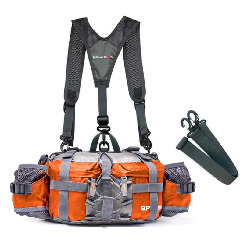 Outdoor Crossbody Bag Waterproof Nylon 5L Adjustable Straps