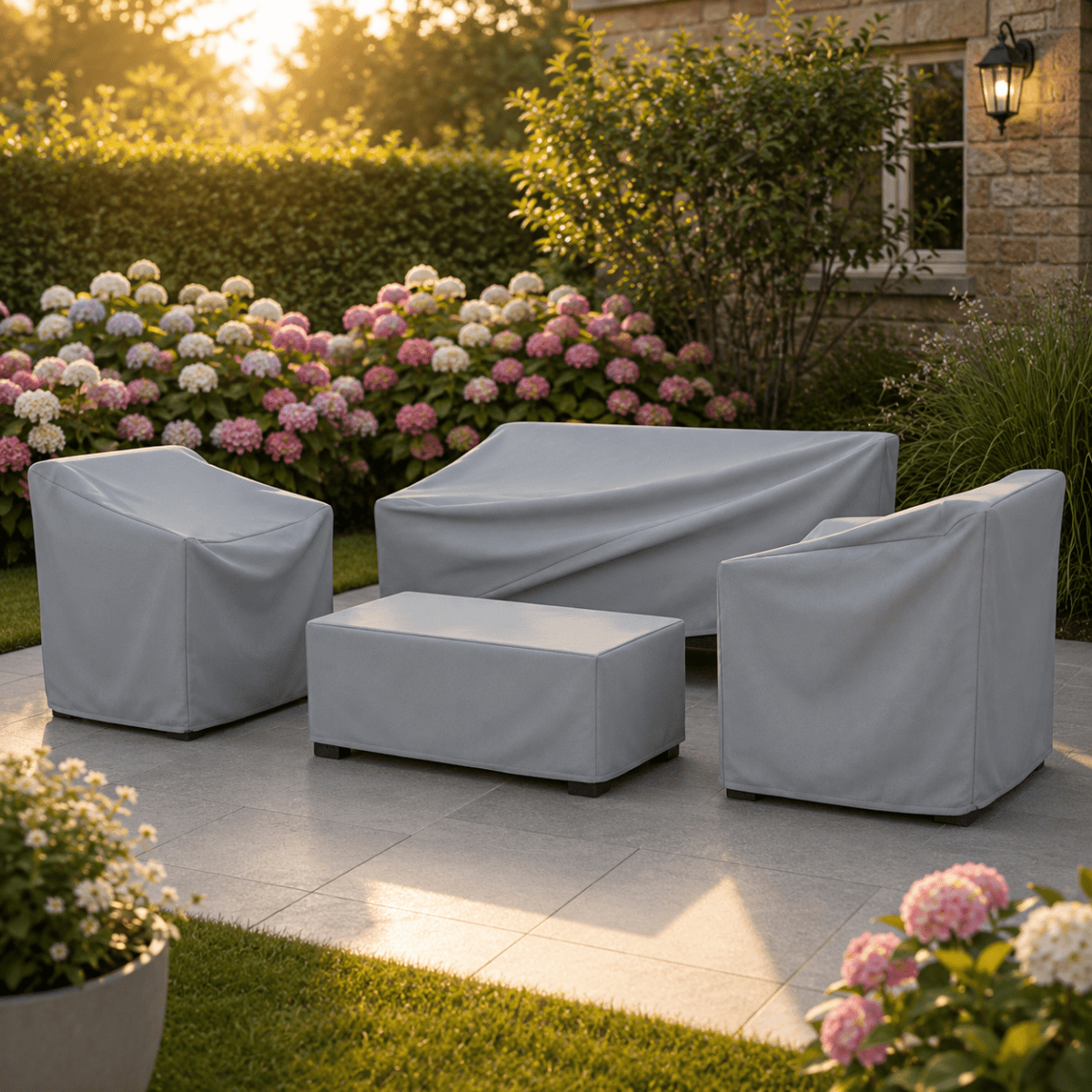 Outdoor Furniture Cover Weatherproof UV & Rain Protection