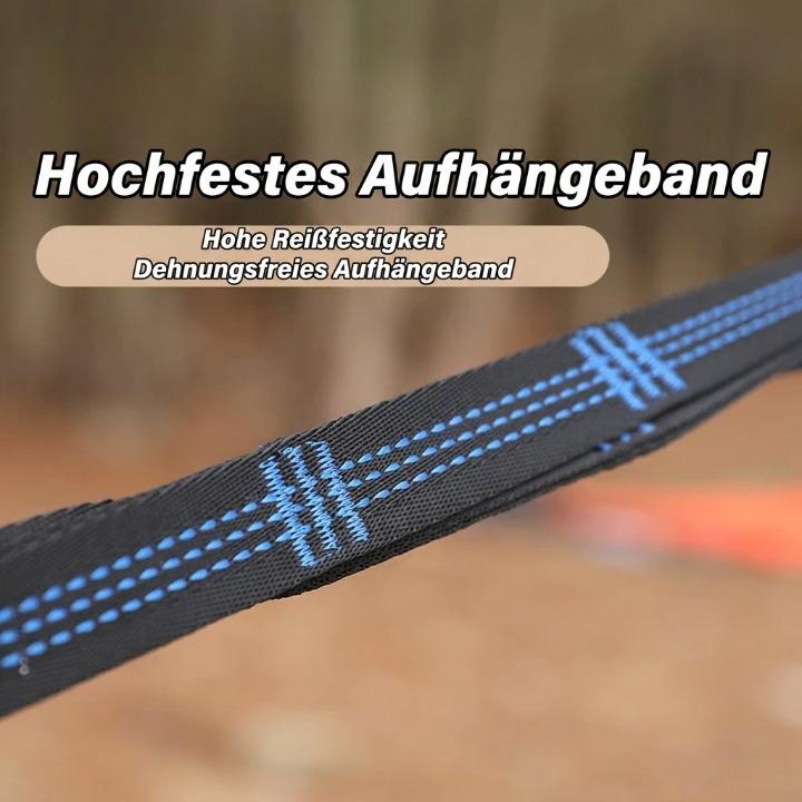 Outdoor Hammock Durable Nylon With Mosquito Net & Sunshade