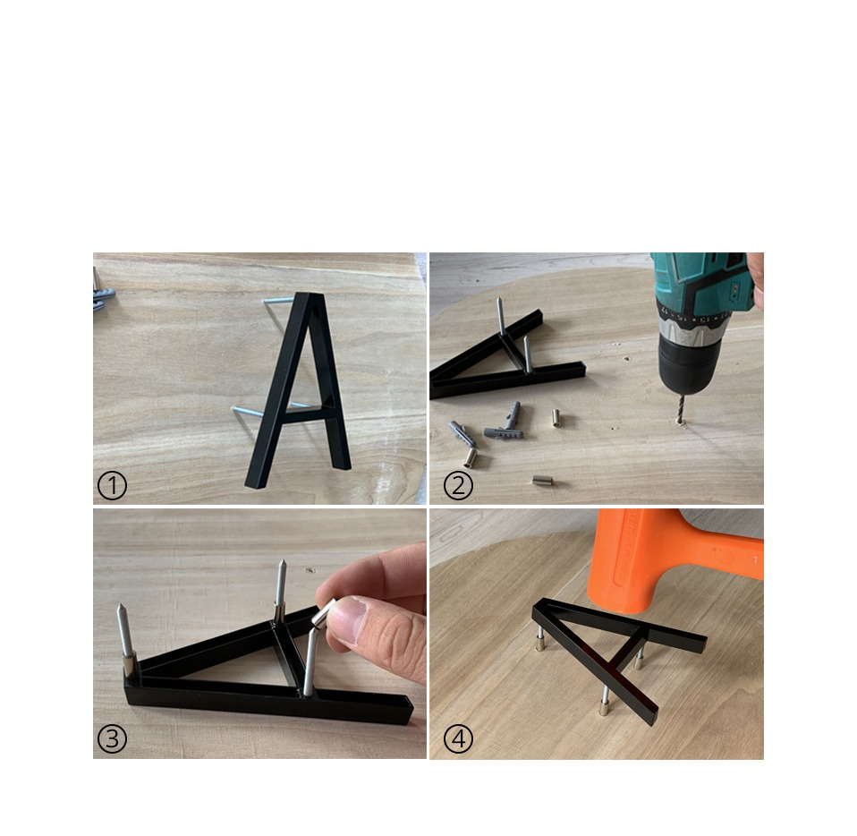 Outdoor House Number Zinc Alloy Weather-Resistant