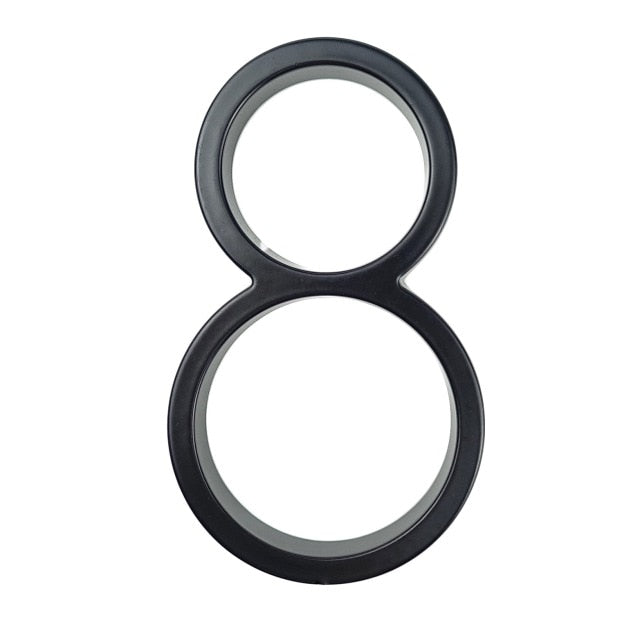 Outdoor House Number Zinc Alloy Weather-Resistant
