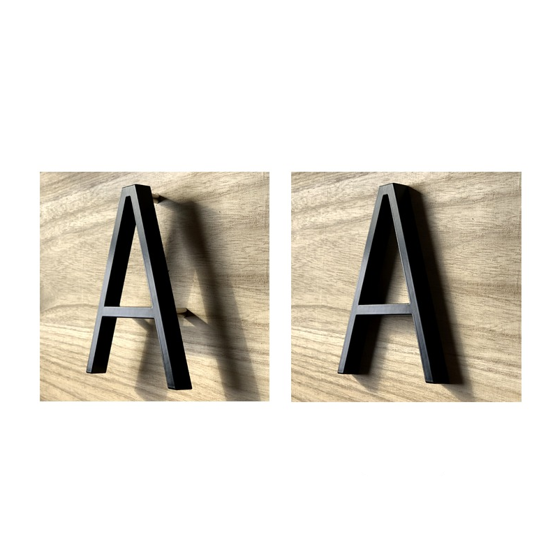 Outdoor House Number Zinc Alloy Weather-Resistant