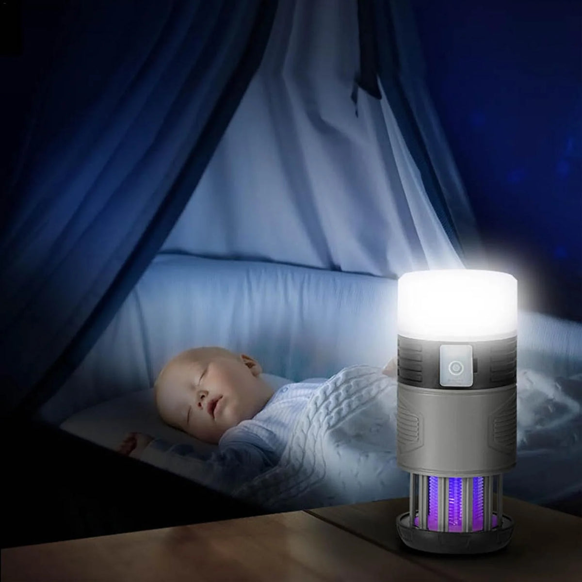 Outdoor Insect Trap Solar & USB-C Rechargeable Waterproof