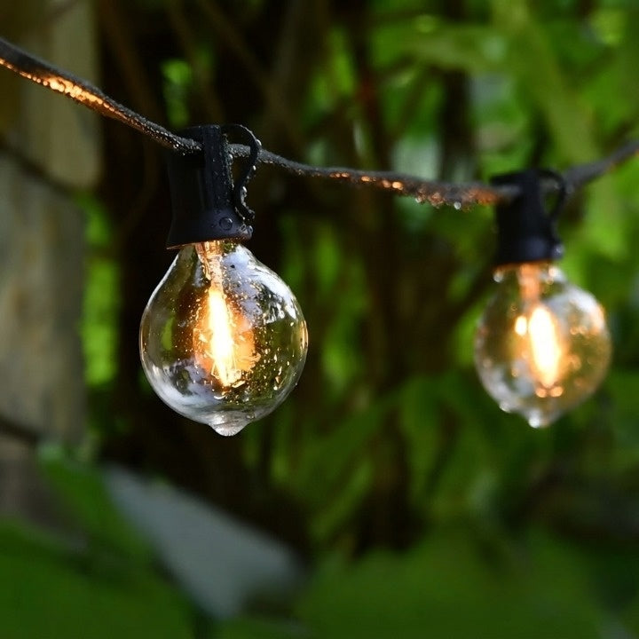Outdoor LED String Lights Warm White Waterproof