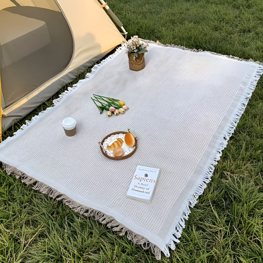 Outdoor Picnic Blanket Waterproof Foldable Machine Washable