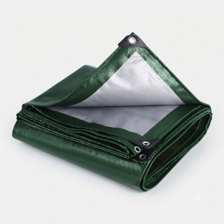 Outdoor Tarp Waterproof UV-Blocking Silver Coating