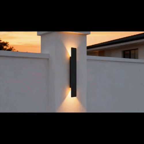 Outdoor Wall Light LED Up-Down Beam IP65 Aluminum