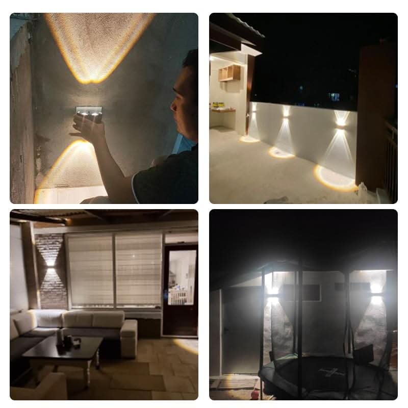 Outdoor Wall Light LED Waterproof Adjustable Beam