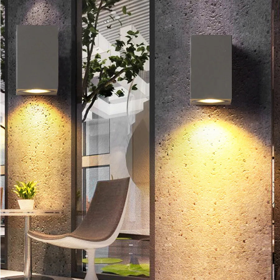 Outdoor Wall Light Weatherproof Aluminum 5W LED