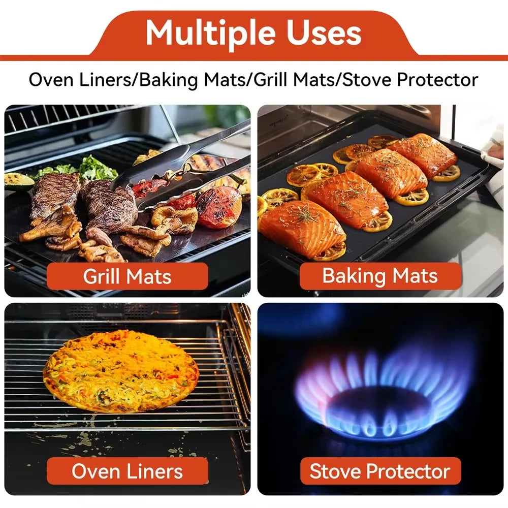 Oven Mat Reusable Non-Stick Cut-To-Fit