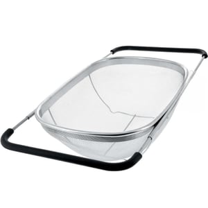 Over-Sink Strainer Stainless Steel Mesh Extendable Handles