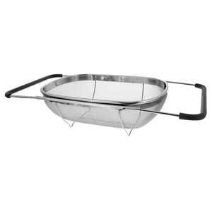 Over-Sink Strainer Stainless Steel Mesh Extendable Handles