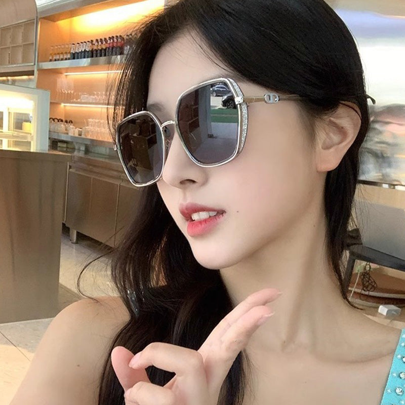 Oversized Sunglasses Polarized & UV Protection Lightweight Frame