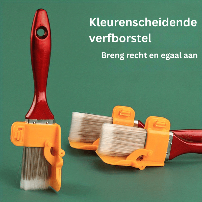 Paint Brush Integrated Scraper Synthetic Bristles & Ergonomic Handle
