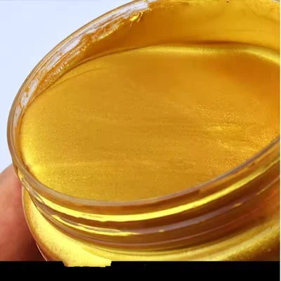 Paint Metallic Gold Water-Based Shimmer Finish