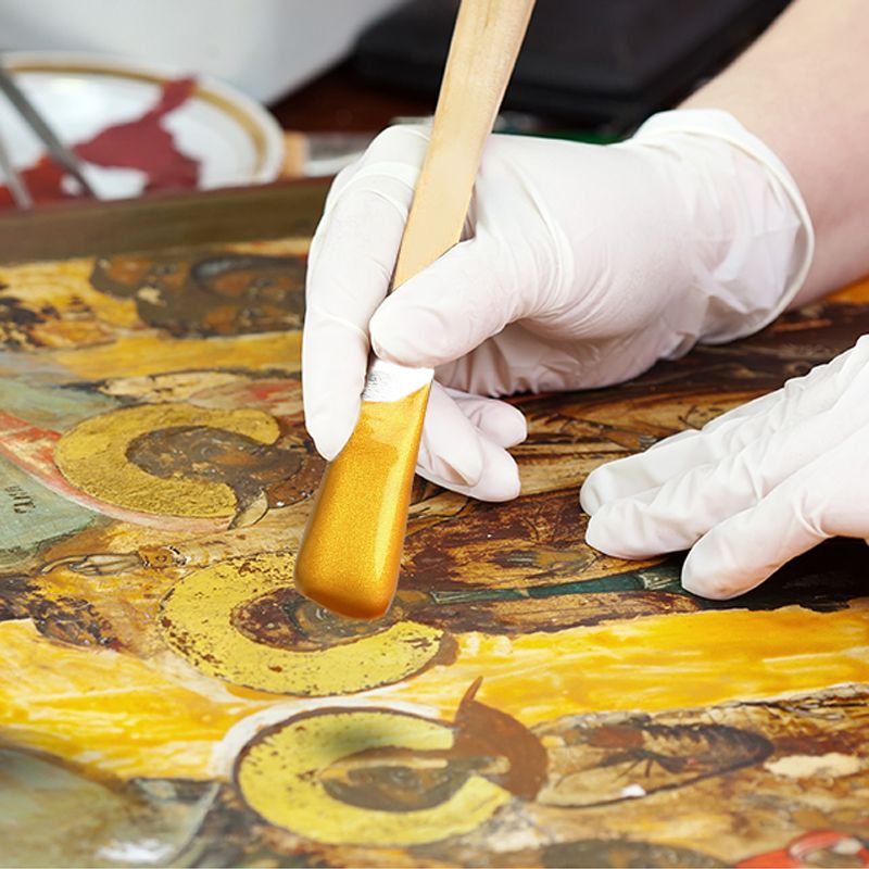 Paint Metallic Gold Water-Based Weather-Resistant