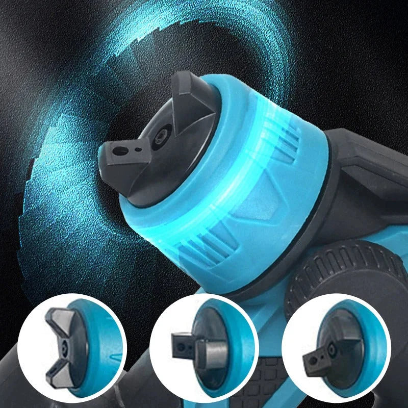 Paint Sprayer Cordless Adjustable Flow Interchangeable Nozzles