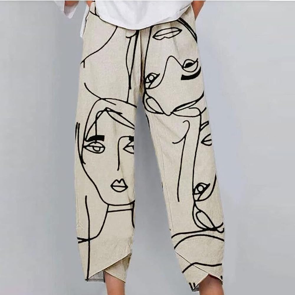 Pants Airy Loose Fit & Breathable Fabric