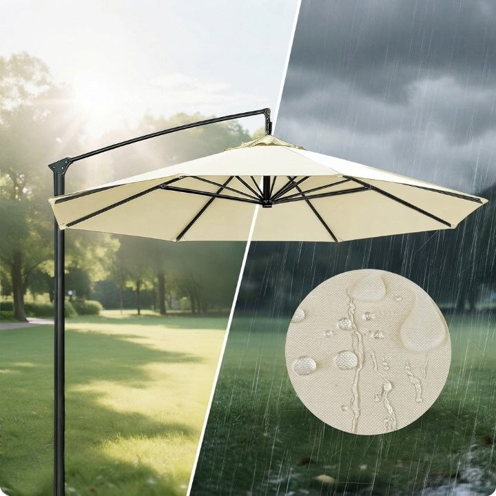 Parasol Cover Water-Repellent Vented Fits 6 Or 8 Ribs