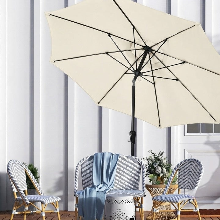 Parasol Cover Water-Repellent Vented Fits 6 Or 8 Ribs