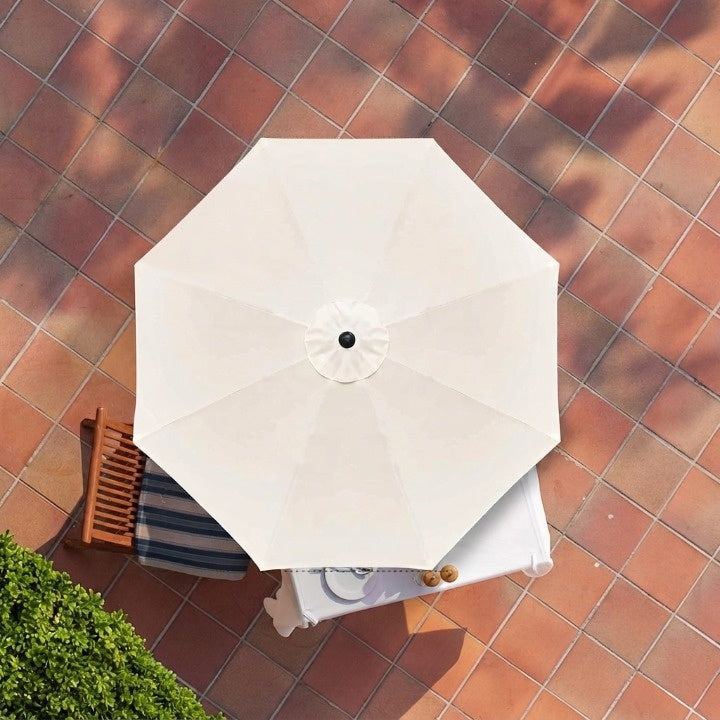 Parasol Cover Water-Repellent Vented Fits 6 Or 8 Ribs