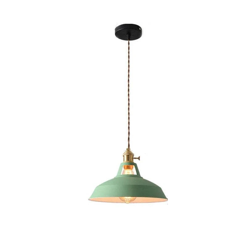 Pendant Light 10.6 Inch Wide Metal Shade