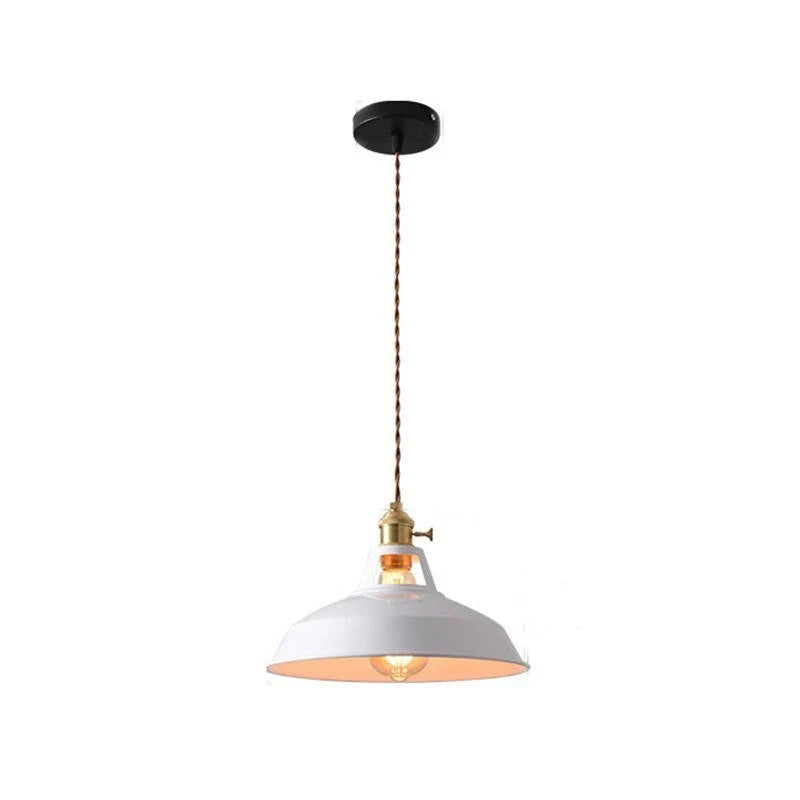 Pendant Light 10.6 Inch Wide Metal Shade
