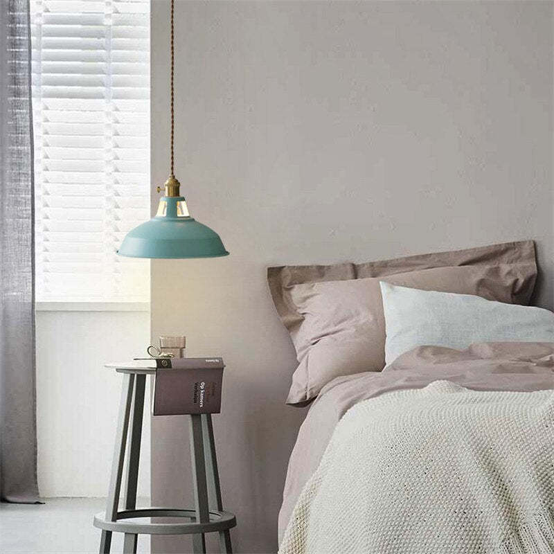 Pendant Light 10.6 Inch Wide Metal Shade