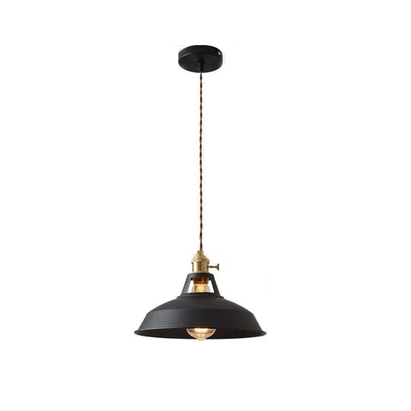 Pendant Light 10.6 Inch Wide Metal Shade