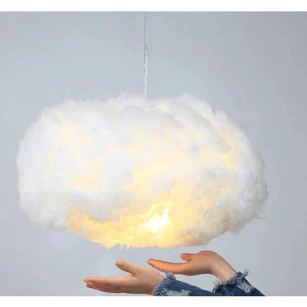 Pendant Light Cloud Shape Warm White LED