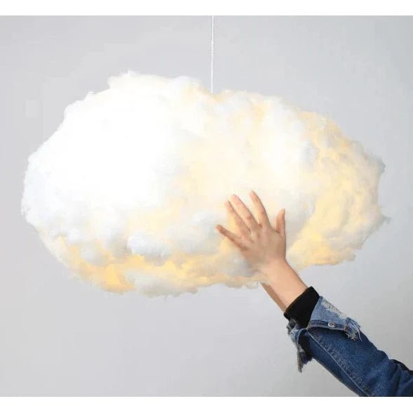 Pendant Light Cloud Shape Warm White LED