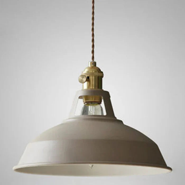 Pendant Light Industrial Metal Shade Adjustable Chain