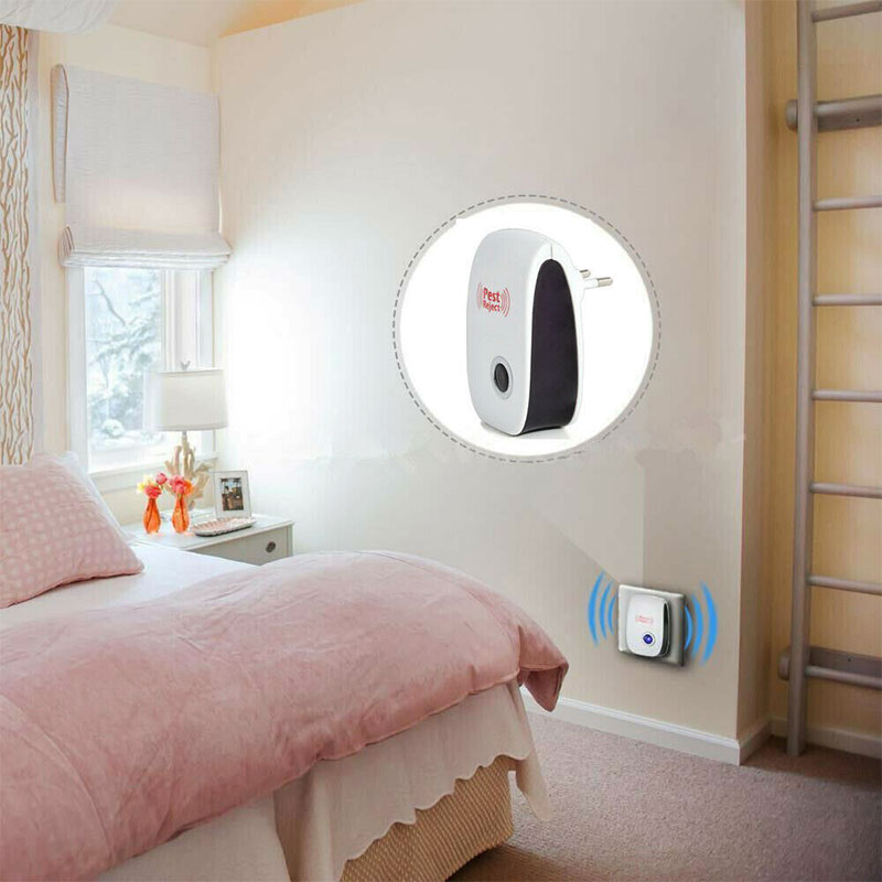 Pest Repeller Ultrasonic Chemical-Free 108 To 807 Square Feet