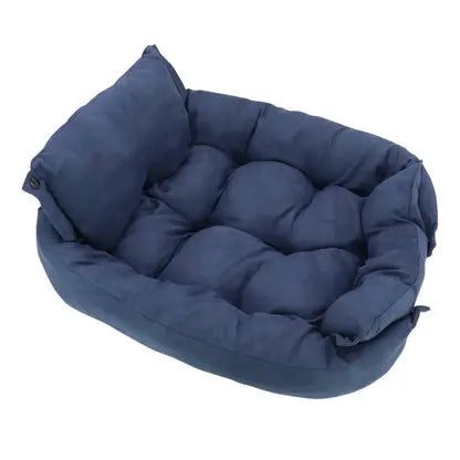 Pet Bed 3-in-1 Convertible 100% Cotton Machine Washable