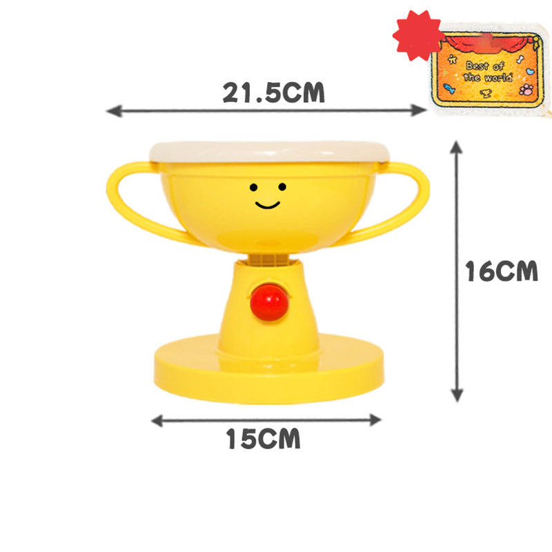 Pet Bowl Adjustable Height & Tilt Glazed Ceramic