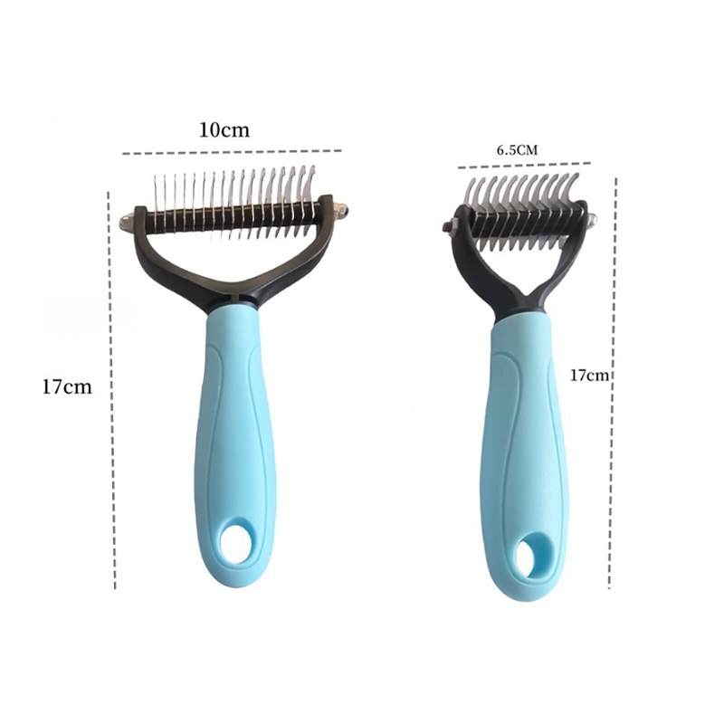 Pet Brush Double-Sided Detangling & Dematting