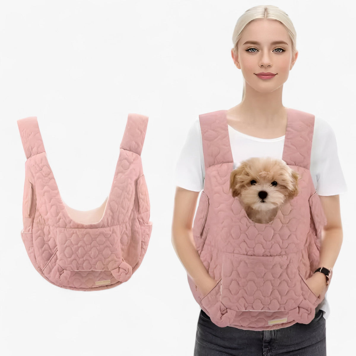 Pet Carrier Backpack Water-Repellent Oxford Up to 22 lb