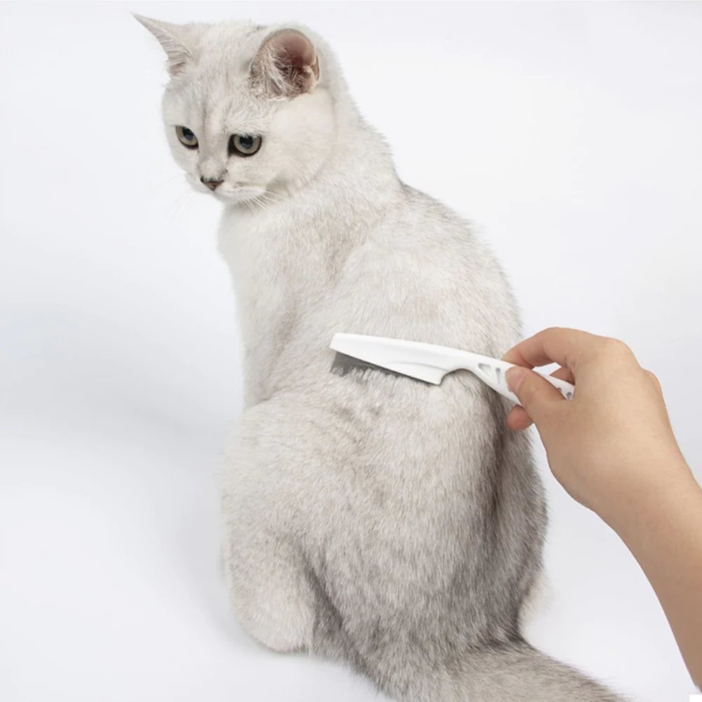 Pet Comb Fine Stainless Steel Rounded Tips