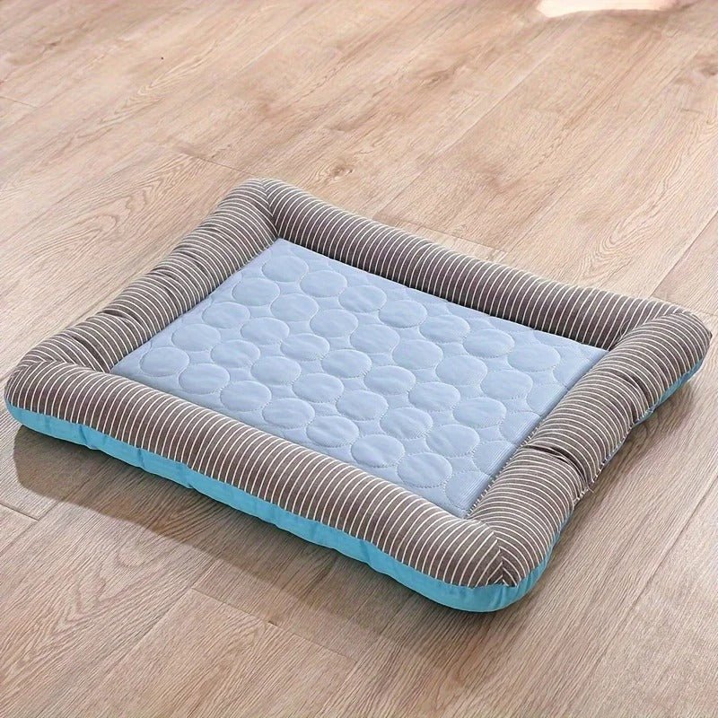 Pet Cooling Mat Active Cooling Padded Edge & Non-Slip