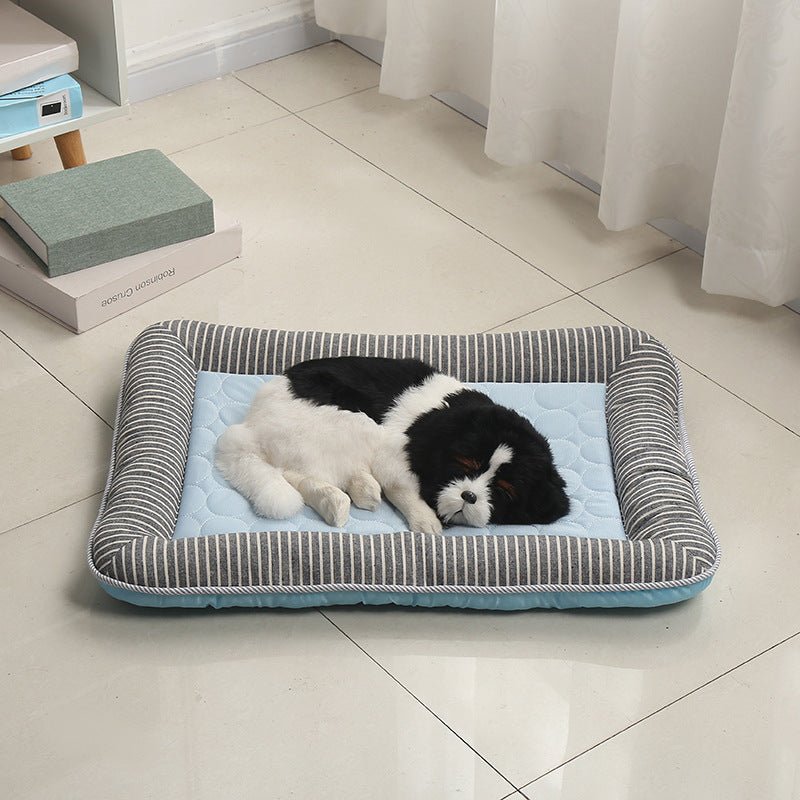 Pet Cooling Mat Active Cooling Padded Edge & Non-Slip