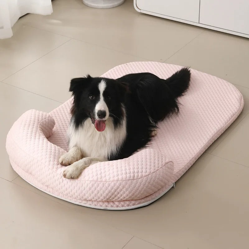 Pet Cooling Mat Breathable Silk Machine Washable Cover