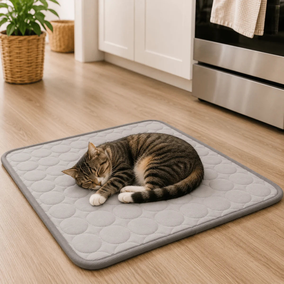 Pet Cooling Mat Dogs & Cats Self-Cooling Easy-Clean