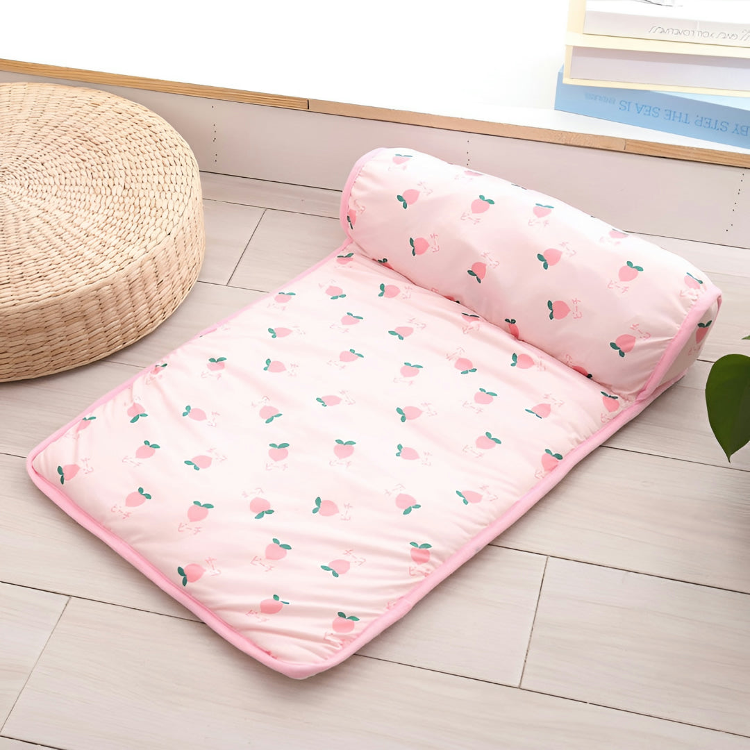 Pet Cooling Mat Self-Cooling Silk Ice Fiber No Electricity