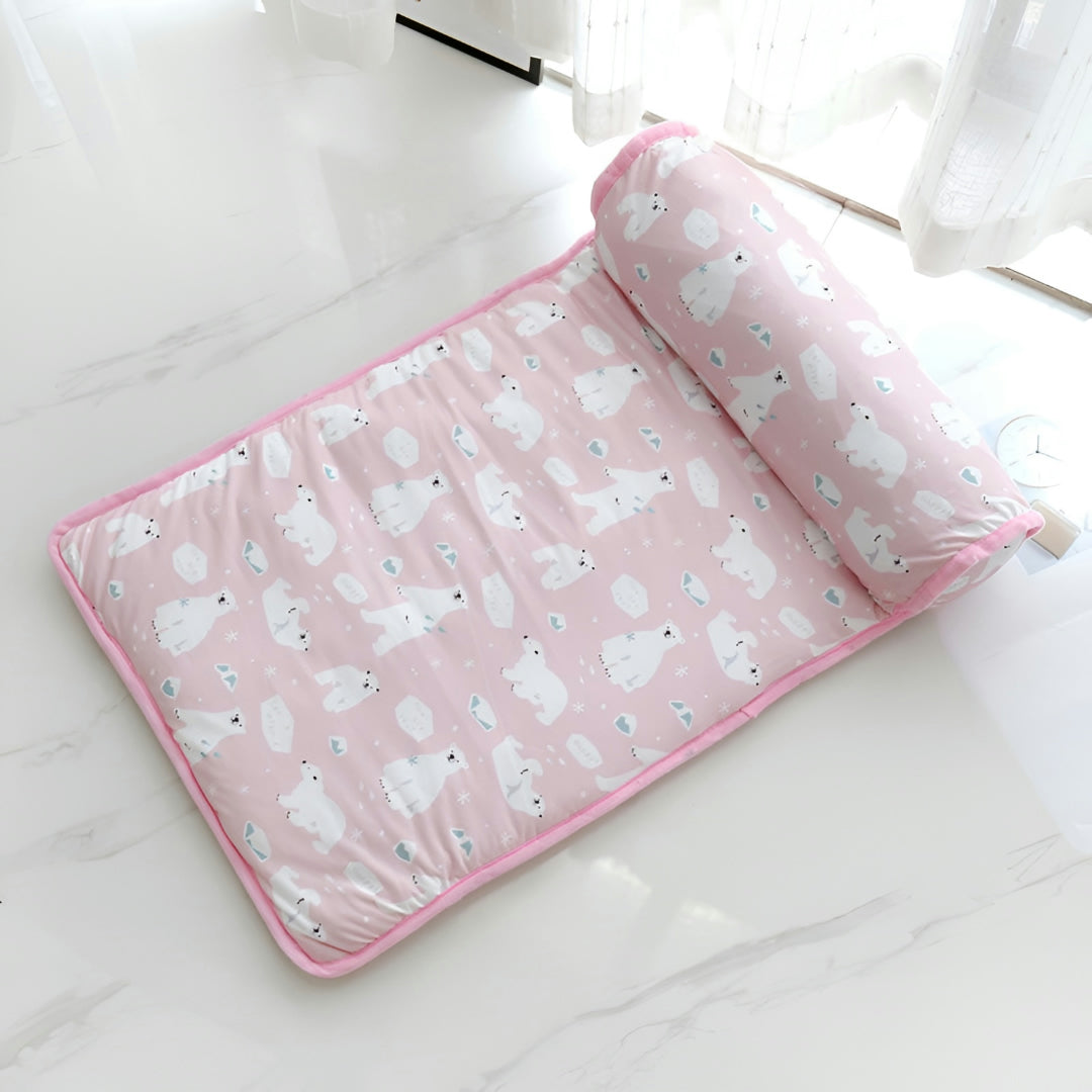 Pet Cooling Mat Self-Cooling Silk Ice Fiber No Electricity